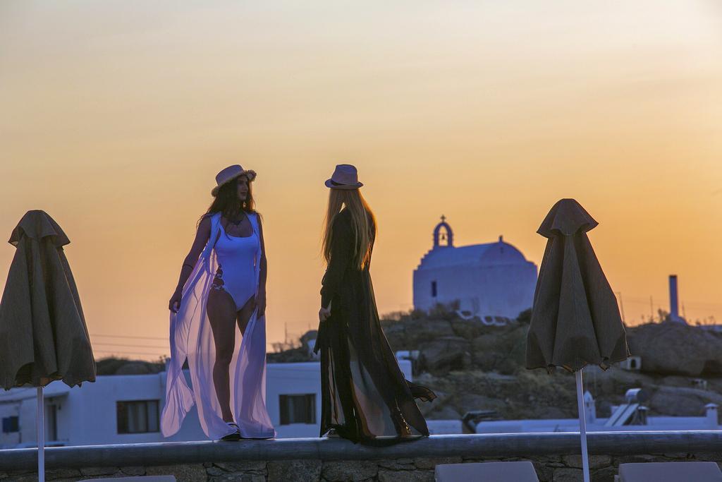 Anna-Maria Mykonos Hotel Glastros  ภายนอก รูปภาพ